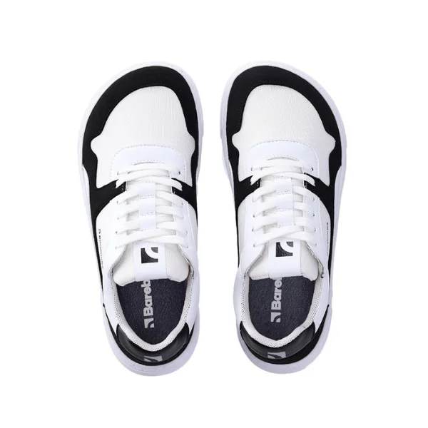 Barefoot Sneakers Barebarics Zing - White & Black