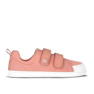 Kids barefoot sneakers Be Lenka Canvi Kids - Coral Pink