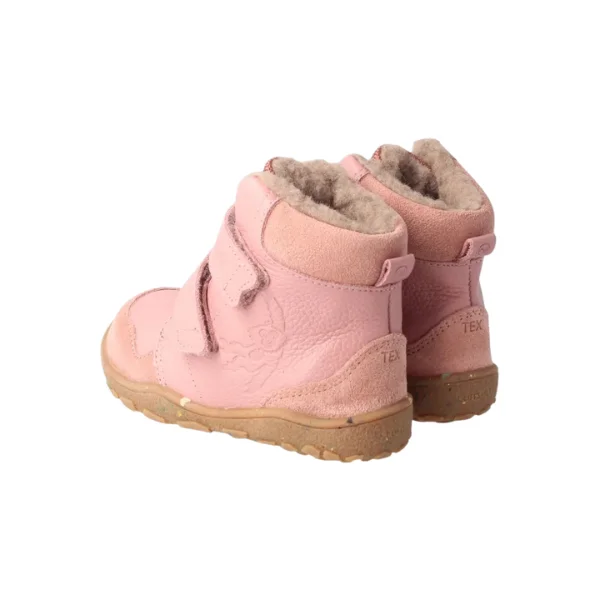 bLifestyle-gibbonSTYLE TEX-rozovi-bosi-detski-zimni-obuvki-otzad