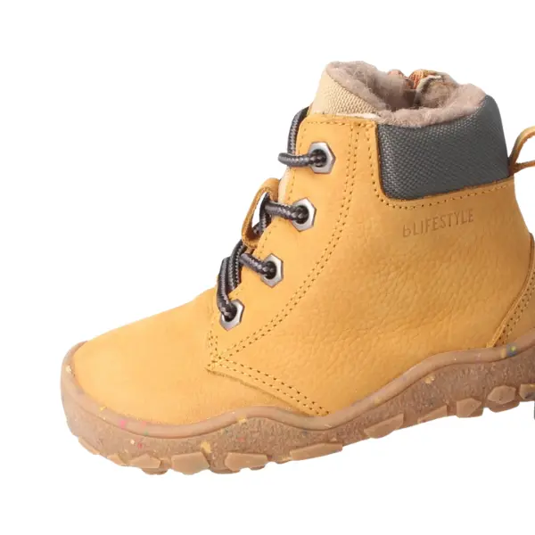 bLifestyle-schwarzbärSTYLE TEX-kafyavi-bosi-detski-zimni-obuvki-otstrani-otblizo