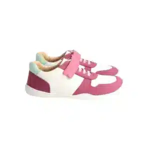 bLIFESTYLE wildbieneSTYLE berry детски боси маратонки от напа кожа с гъвкава 4 мм подметка и широка предна част