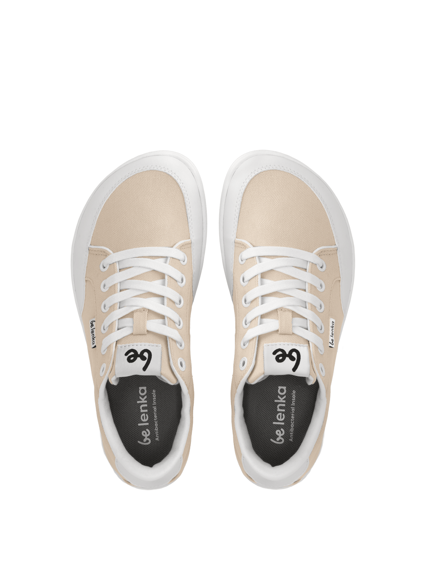 Top view of Be Lenka Rebound showing the wide anatomical toe box