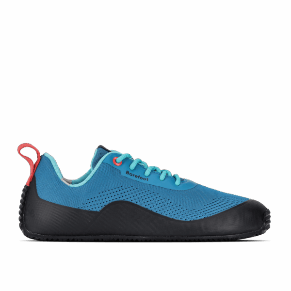 Be Lenka TrailAir Aqua Blue unisex barefoot trail shoes side view