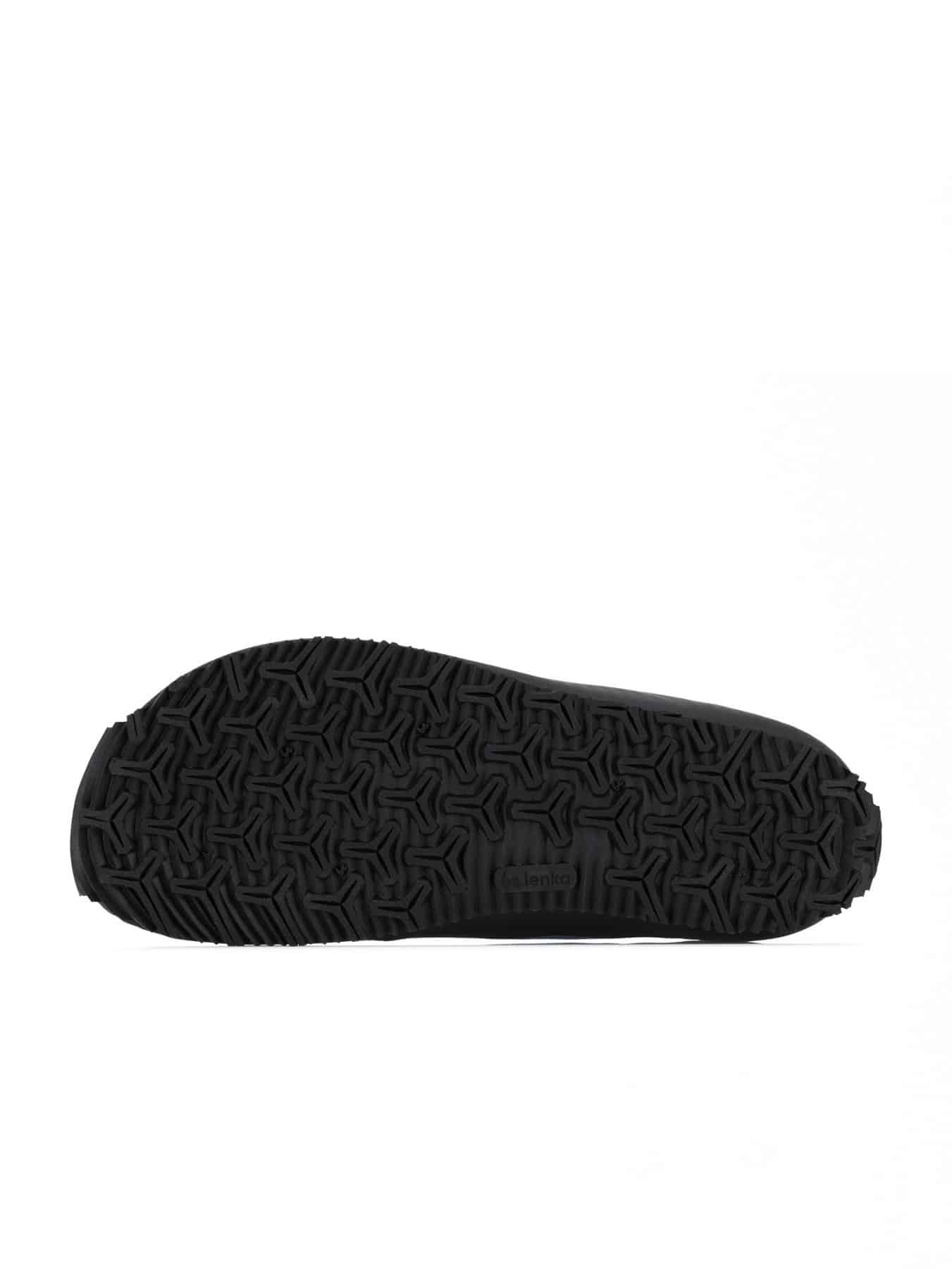 Rugged TrailGrip rubber outsole on light clay hiking barefoot shoes