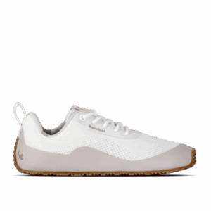 Be Lenka TrailAir Off-White unisex barefoot trail shoes side view