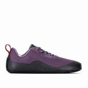 Be Lenka TrailAir Plum women's barefoot trail running shoes side view