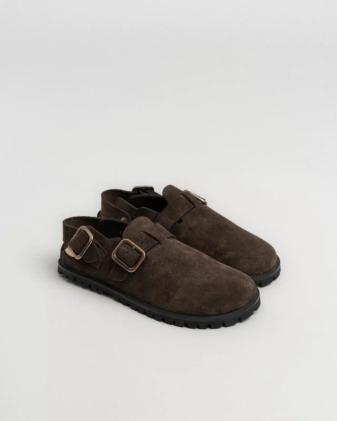 Barebound IKAROS II – Dark Brown | Barefoot Suede Clog