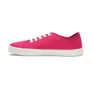 Anatomic Starter A10 rose barefoot sneakers side view with 2-layer cotton canvas upper