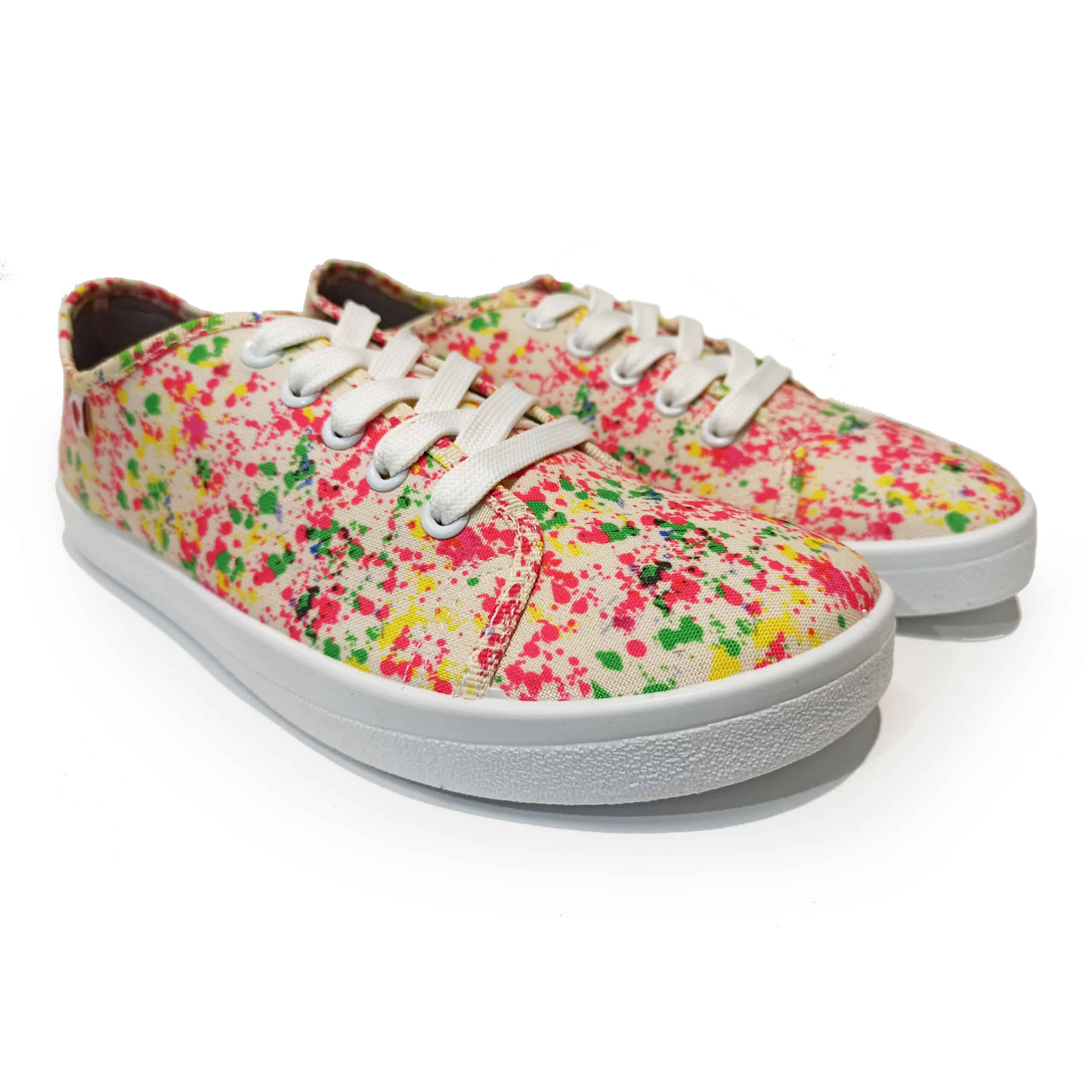 Pair Anatomic Starter A15 multicolour barefoot canvas sneakers